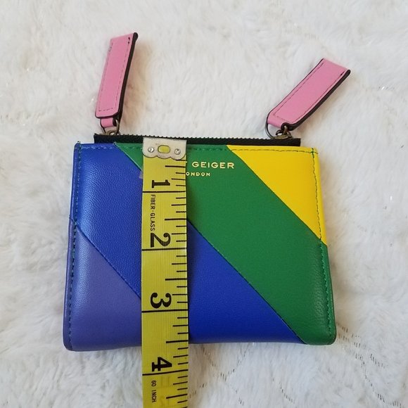 Kurt Geiger Rainbow Leather Small Wallet - Picture 4 of 9